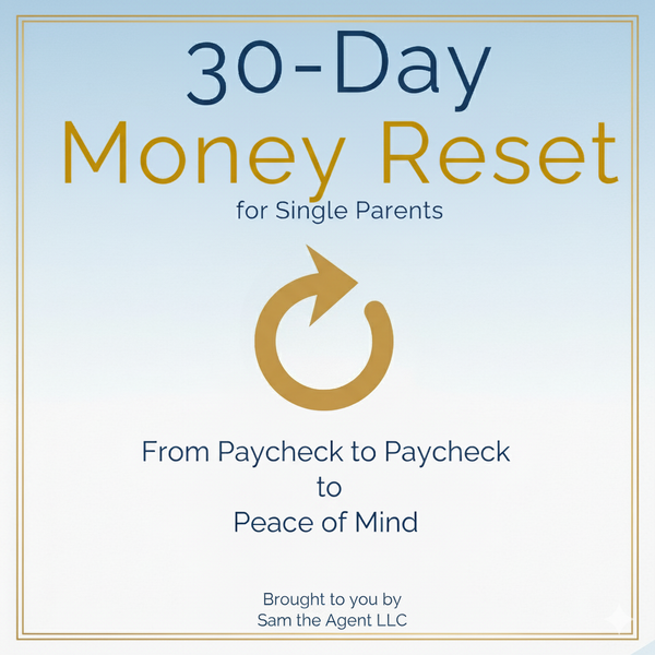 The 30-Day Money Reset for Single Parents
